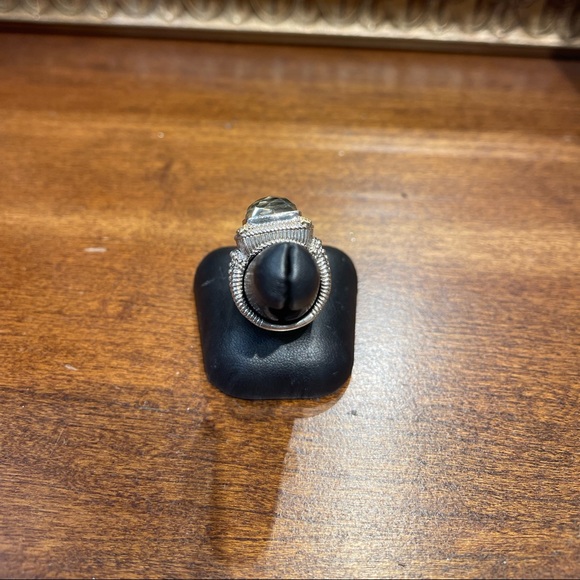 Green Amethyst Gabriel ring - Picture 7 of 7